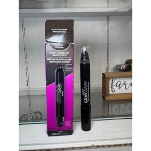 Everpro‎ Gray Away Root Touch-Up Quick Stick Black to Dark Brown 0.10 oz NEW